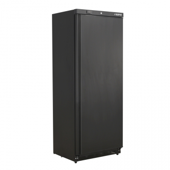 Lagertiefkühlschrank schwarz | B 777 x T 695 x H 1895 mm